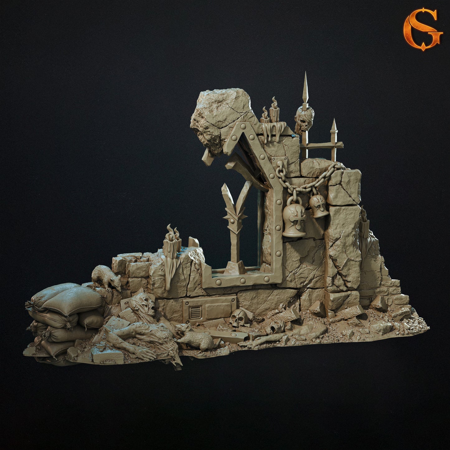 Grimdark Terrain – pełna kolekcja terenów do Trench Crusade