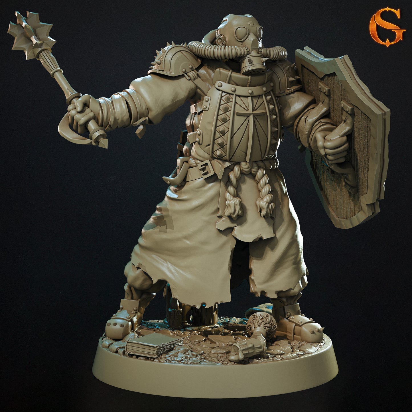 Battle priests - figurki grim dark do Trench Crusade i wargamingu