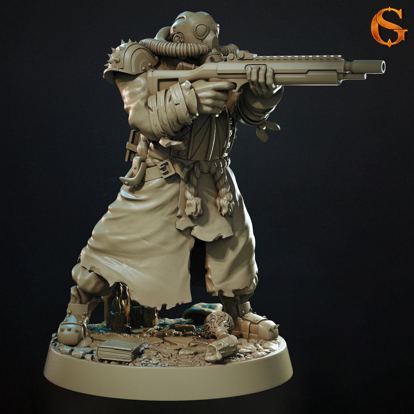 Battle priests - figurki grim dark do Trench Crusade i wargamingu