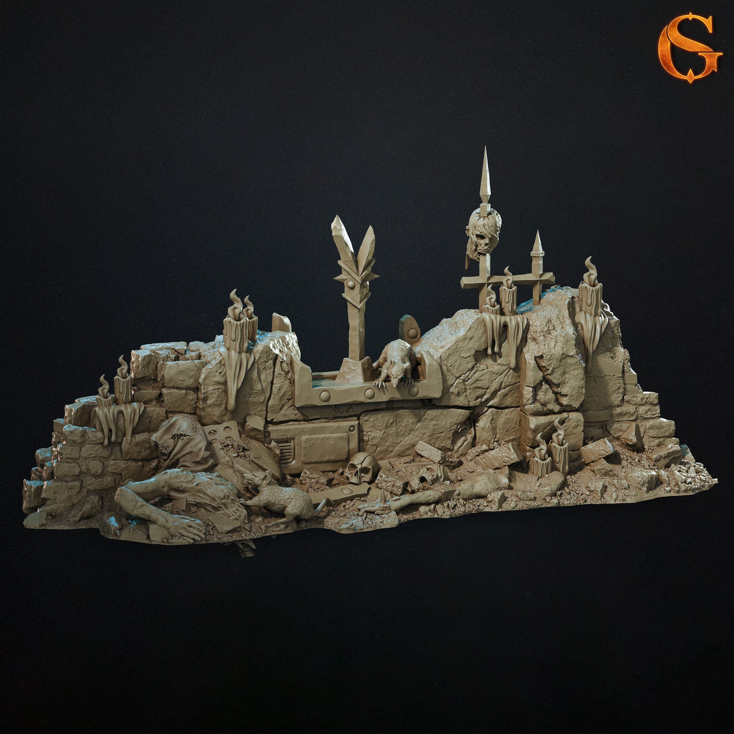 Grimdark Terrain – pełna kolekcja terenów do Trench Crusade