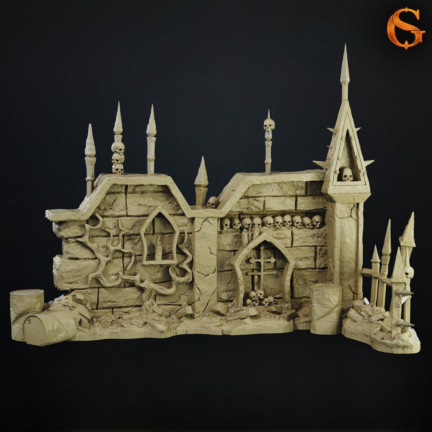 Grim dark terrain – dodatkowe tereny i figurki do Trench Crusade