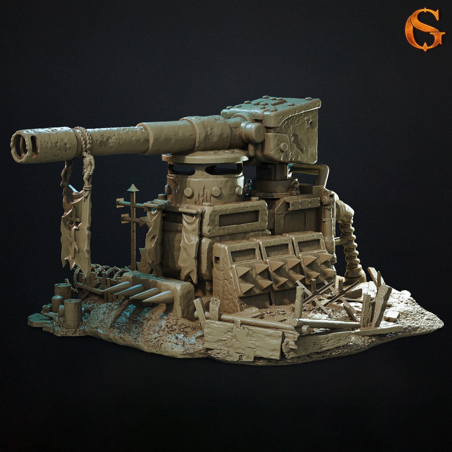 Grimdark Terrain – pełna kolekcja terenów do Trench Crusade