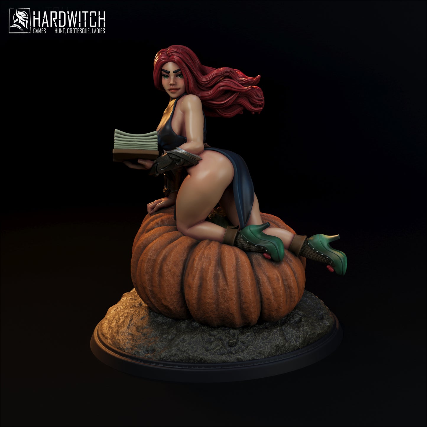 Figurka Kamila Sarada – Fortuna Magica | czarodziejka fantasy | miniatura kolekcjonerska 32 mm / 75 mm / 120 mm (HardWitch Games)