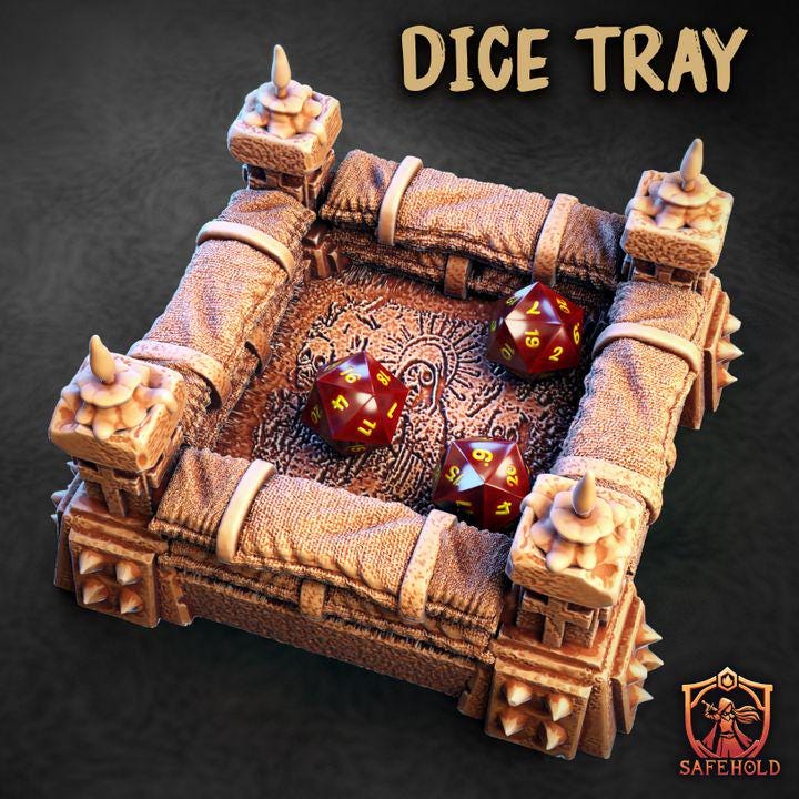 Sanctum Bunker – Dice Tower do gier bitewnych Trench Crusade 28-32mm | SafeHold
