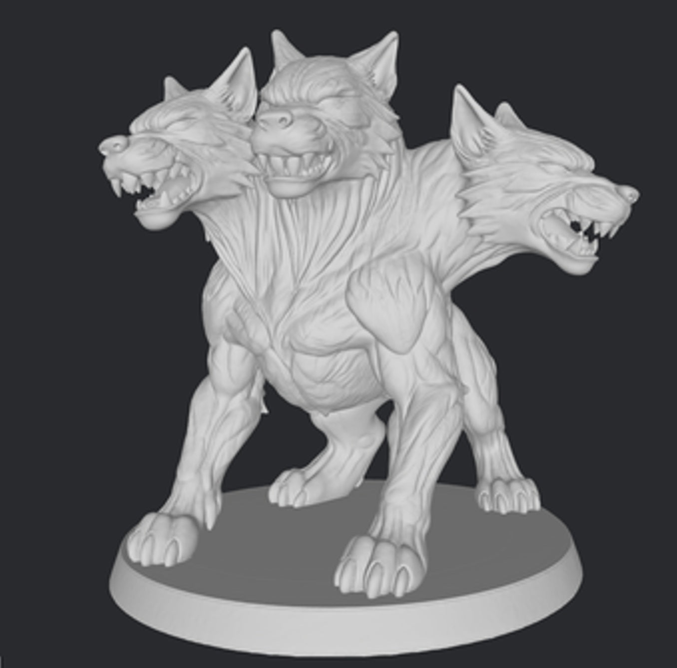 cerber model do malowania olympus clash