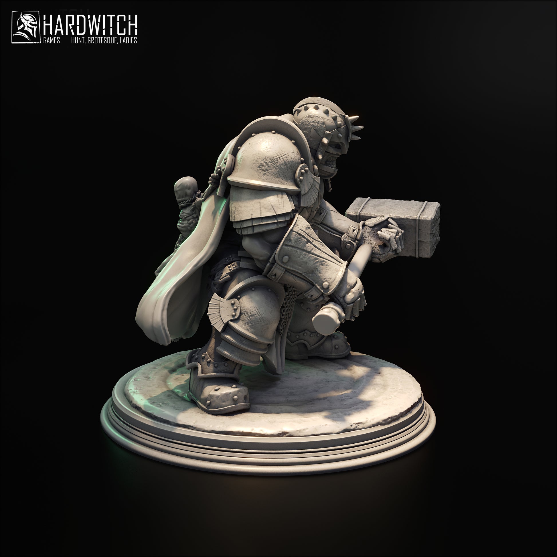 Curse Eater grimdark rycerz 32 mm figurka Trench Crusade