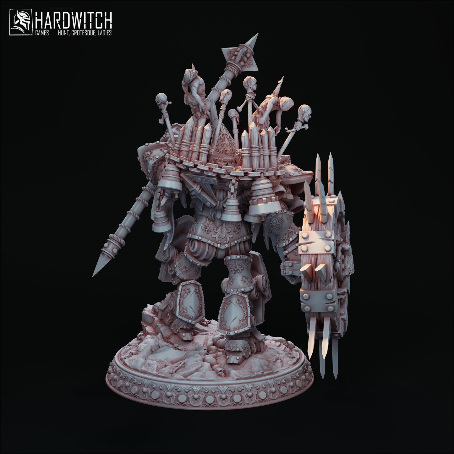 Anchorite grimdark rycerz 32 mm figurka Trench Crusade