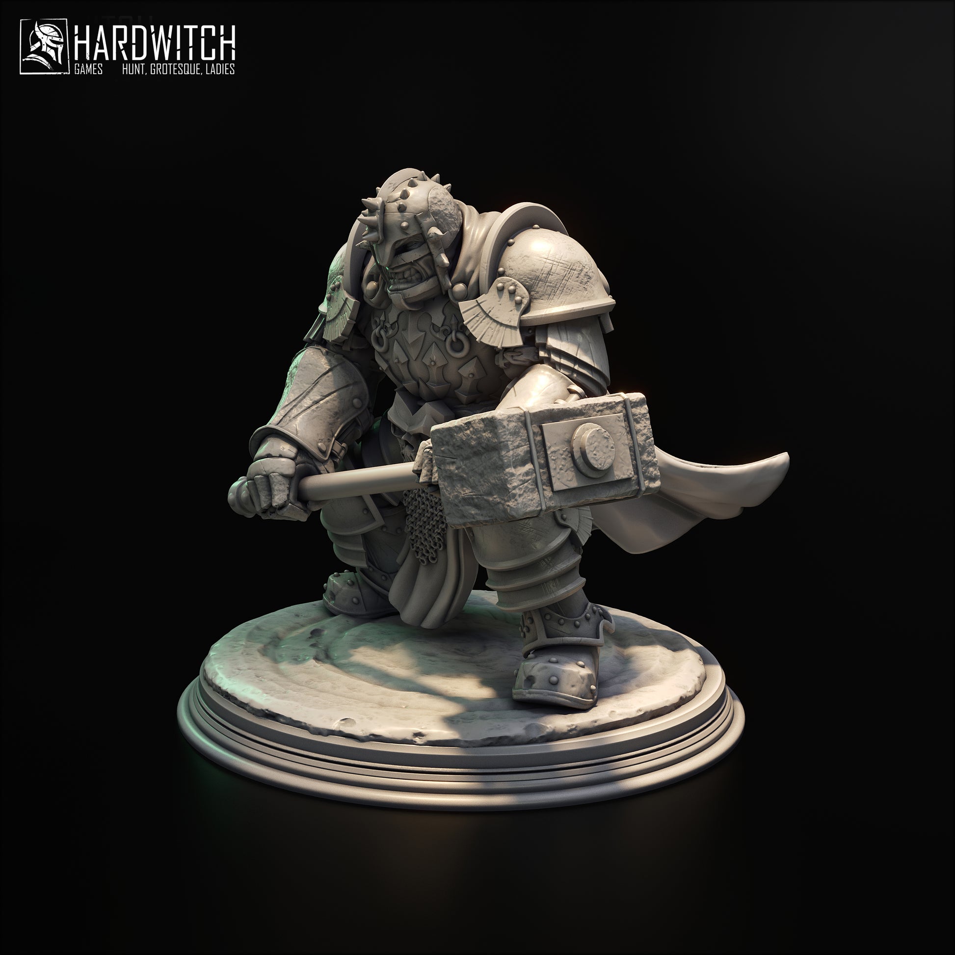 Curse Eater grimdark rycerz 32 mm figurka Trench Crusade