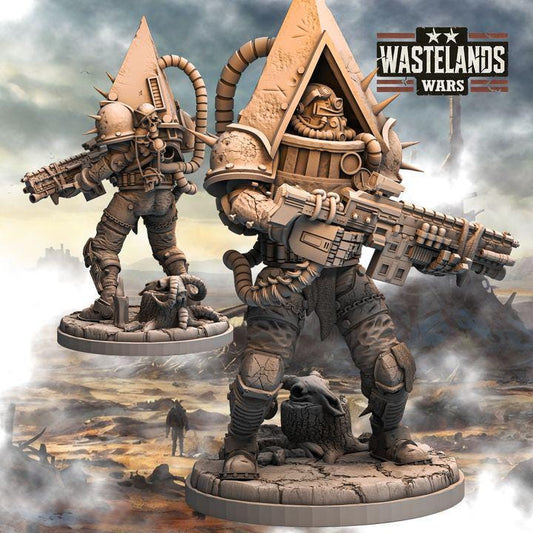 Figurka The Iron Preacher od Haito – widok z przodu, skala 180 mm