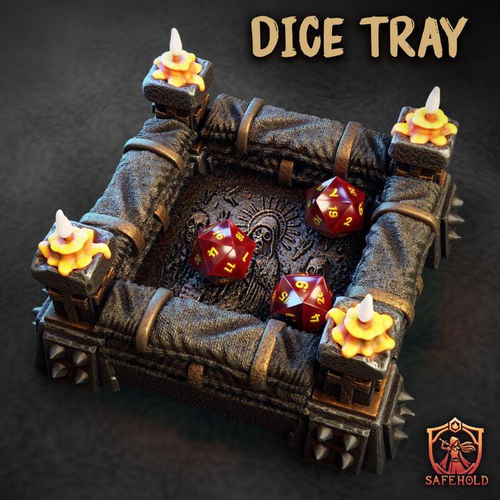 Sanctum Bunker – Dice Tower do gier bitewnych Trench Crusade 28-32mm | SafeHold