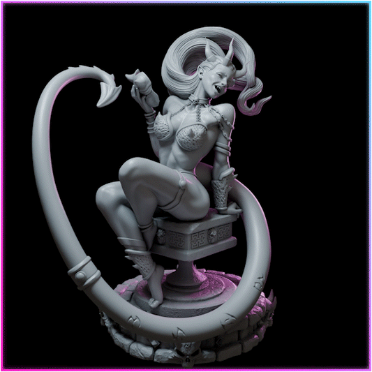 Aelissa – Queens of Chaos – Figurka 32mm / 75mm – Black Bird Miniatures