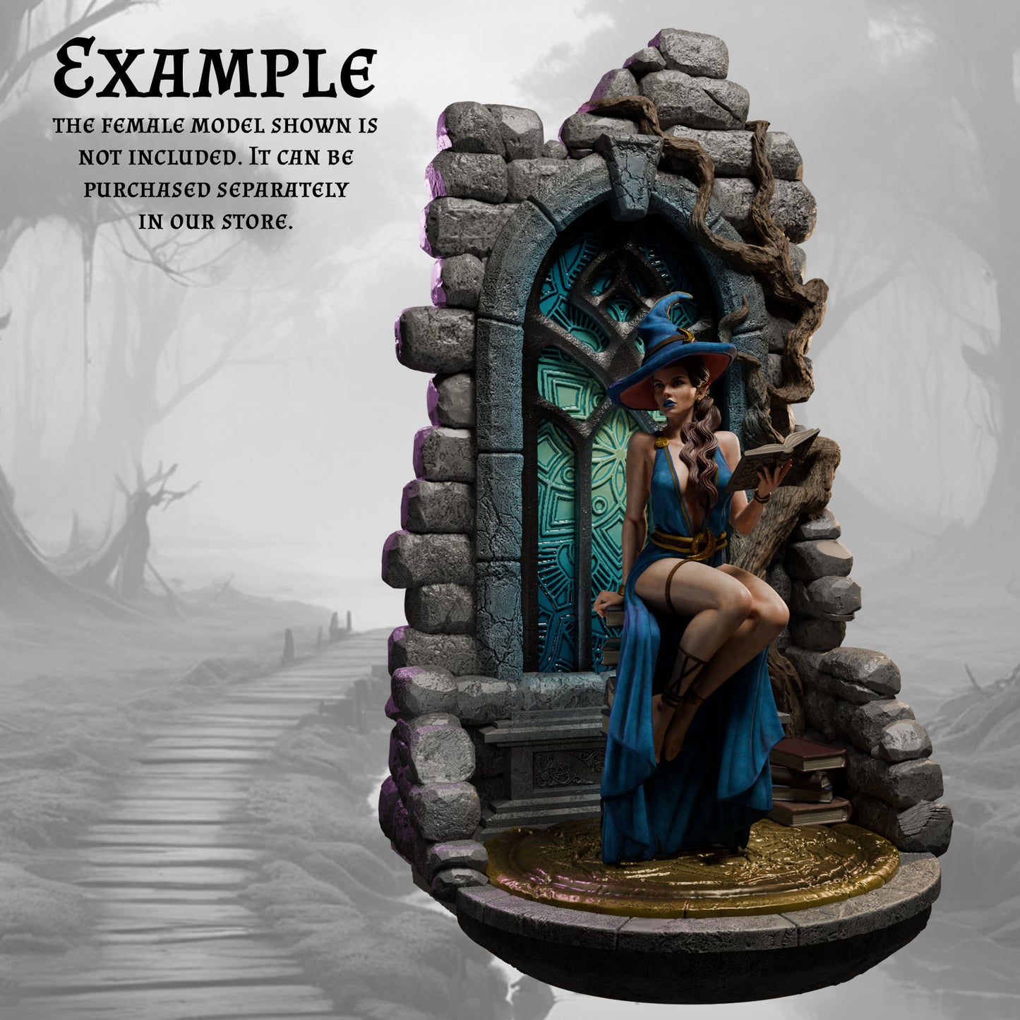 Ladies of the Dark Age – Dioramas Collection | Black Bird Miniatures
