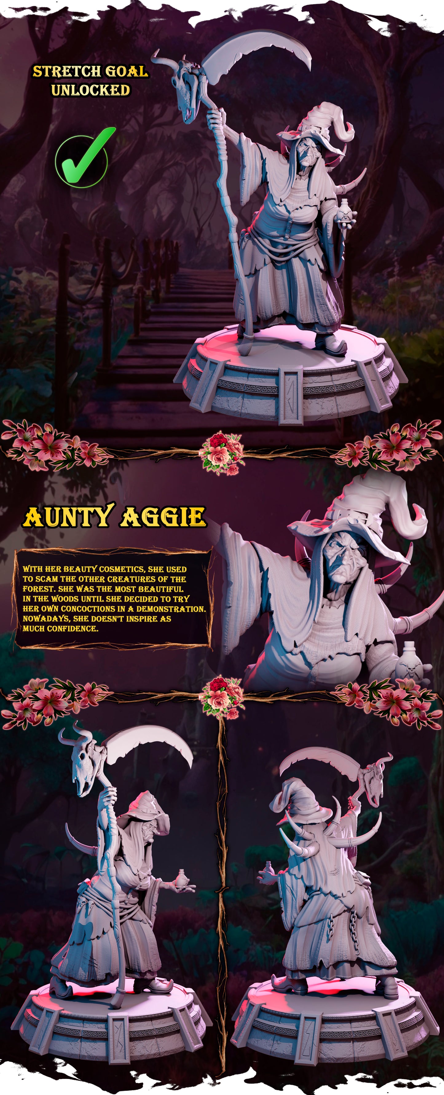 Aunty Aggie — Ladies of Fairy Tales (Black Bird Miniatures)