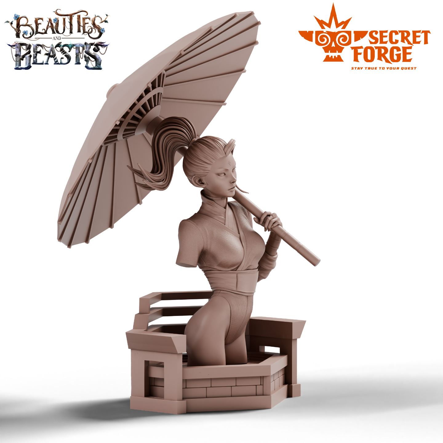 Figurka Luna – Secret Forge | popiersie fantasy | miniatura kolekcjonerska 1:12