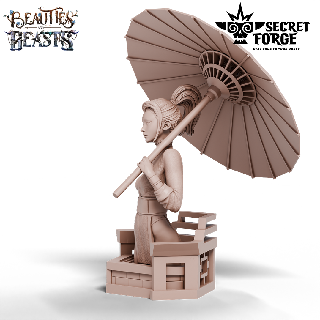 Figurka Luna – Secret Forge | popiersie fantasy | miniatura kolekcjonerska 1:12