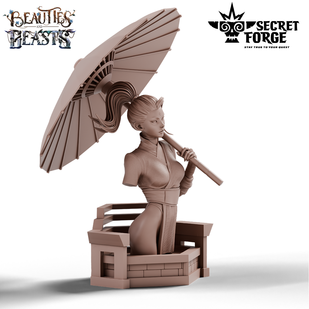 Figurka Luna – Secret Forge | popiersie fantasy | miniatura kolekcjonerska 1:12