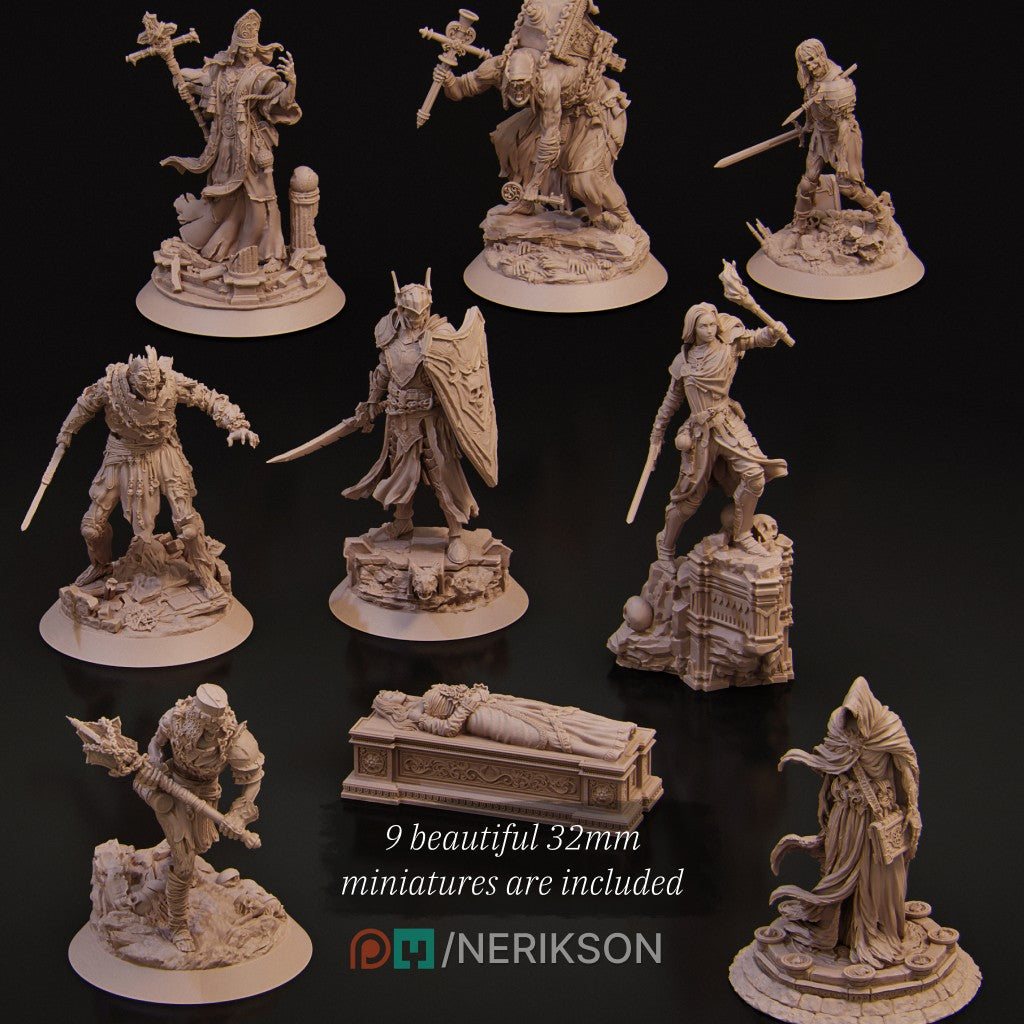 Booknook Shattered King - Grimdark Dark Fantasy Diorama | Nerikson Authorized Seller