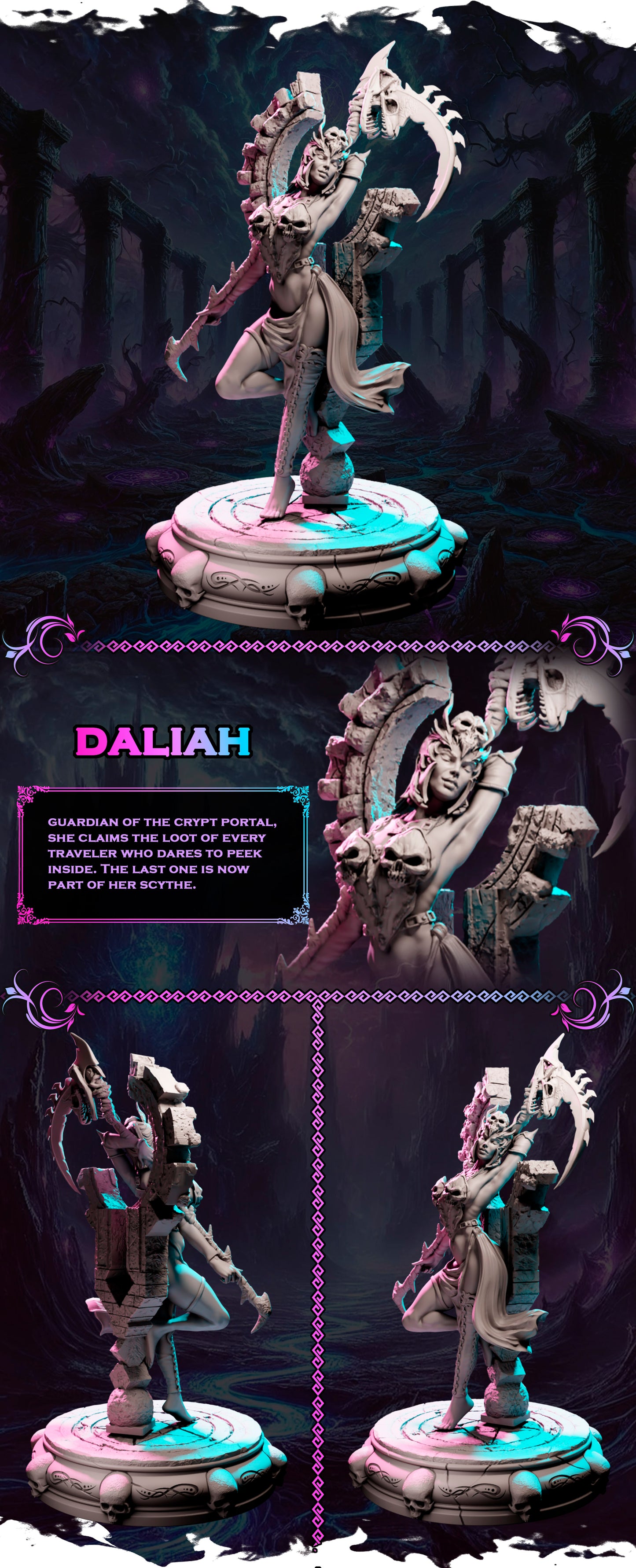 Daliah — Ladies of Chaos (Black Bird Miniatures)