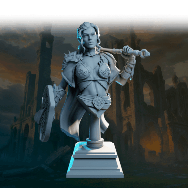 Elysia – paladynka z mieczem i tarczą, kolekcja Guardians of Destiny