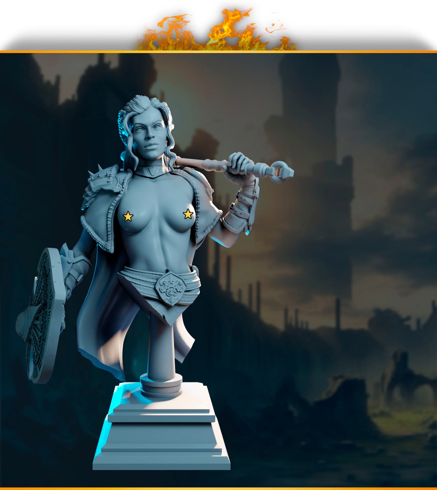 Elysia – paladynka z mieczem i tarczą, kolekcja Guardians of Destiny