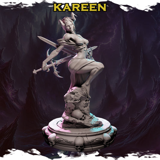 Kareen — Ladies of Chaos (Black Bird Miniatures)