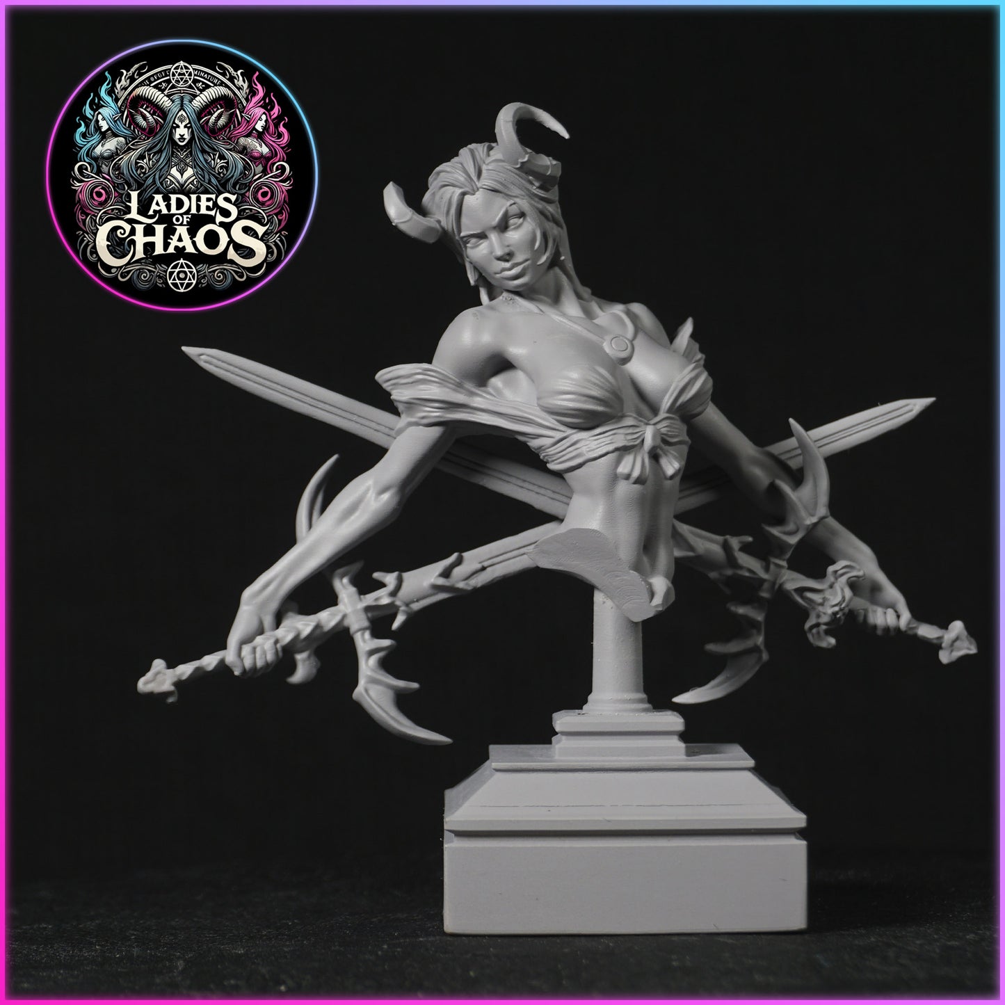 Kareen — Ladies of Chaos (Black Bird Miniatures)