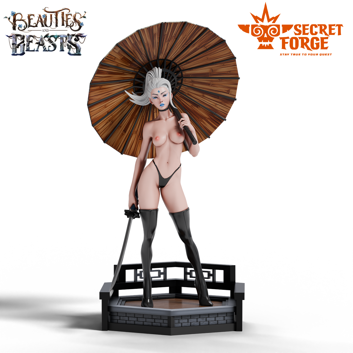 Figurka Luna – Wojowniczka – Secret Forge | miniatura kolekcjonerska 75mm / 112mm