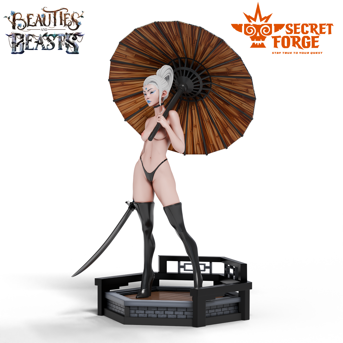 Figurka Luna – Wojowniczka – Secret Forge | miniatura kolekcjonerska 75mm / 112mm