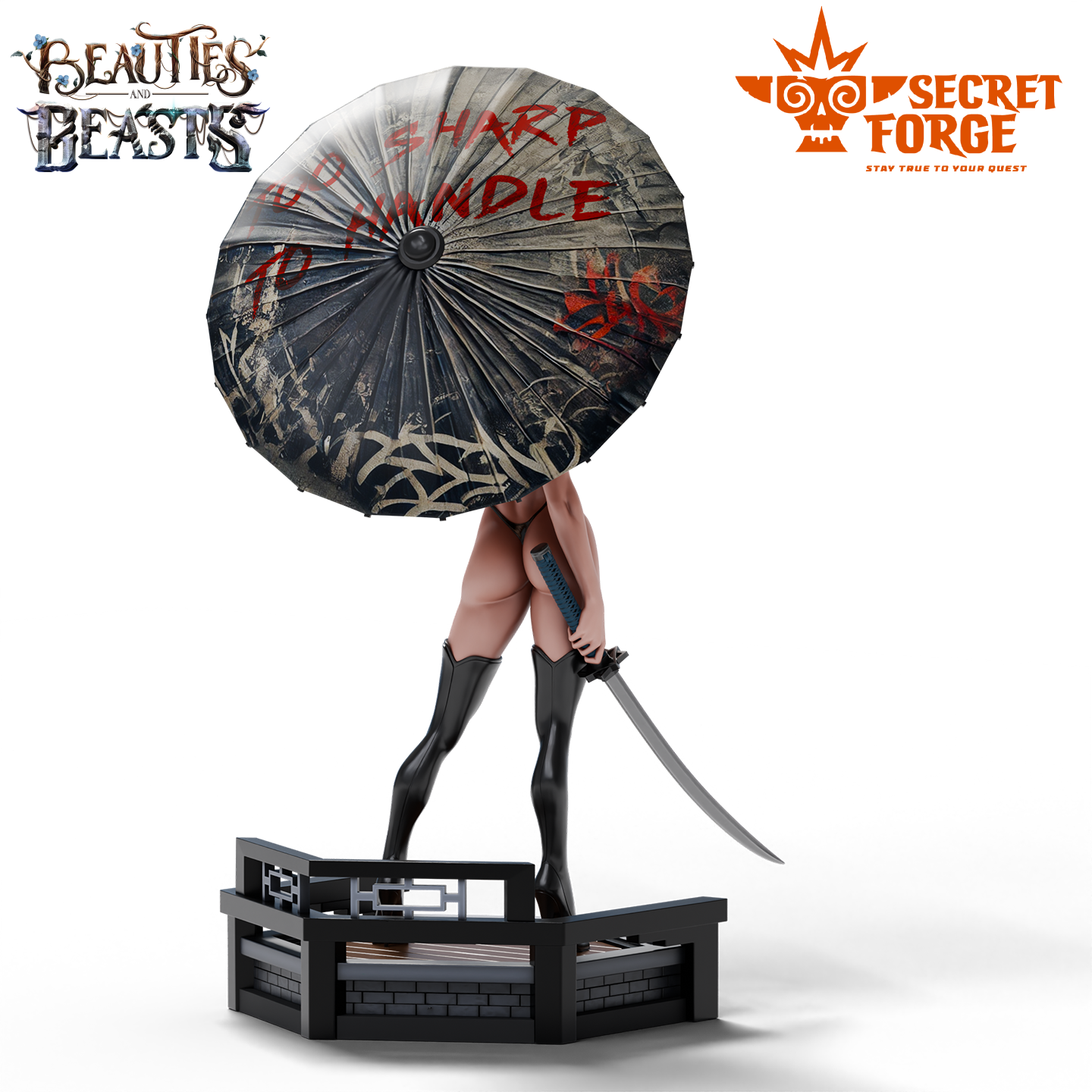 Figurka Luna – Wojowniczka – Secret Forge | miniatura kolekcjonerska 75mm / 112mm