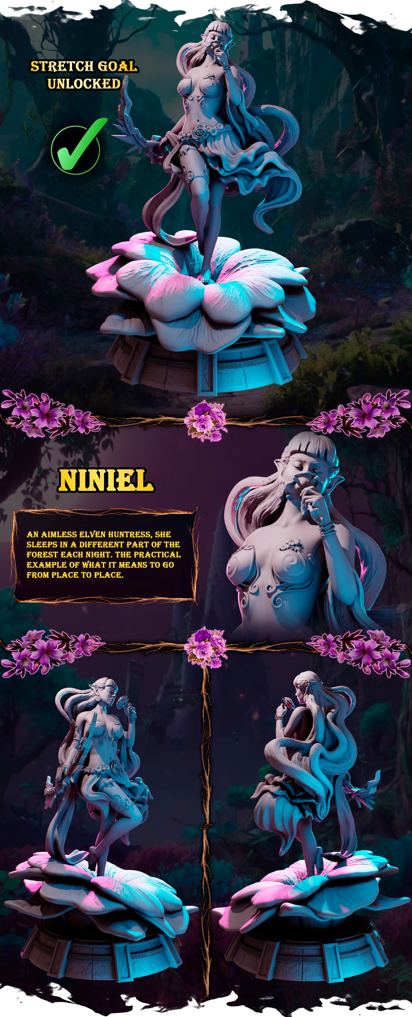 Niniel – Damen der Märchen (Black Bird Miniatures)
