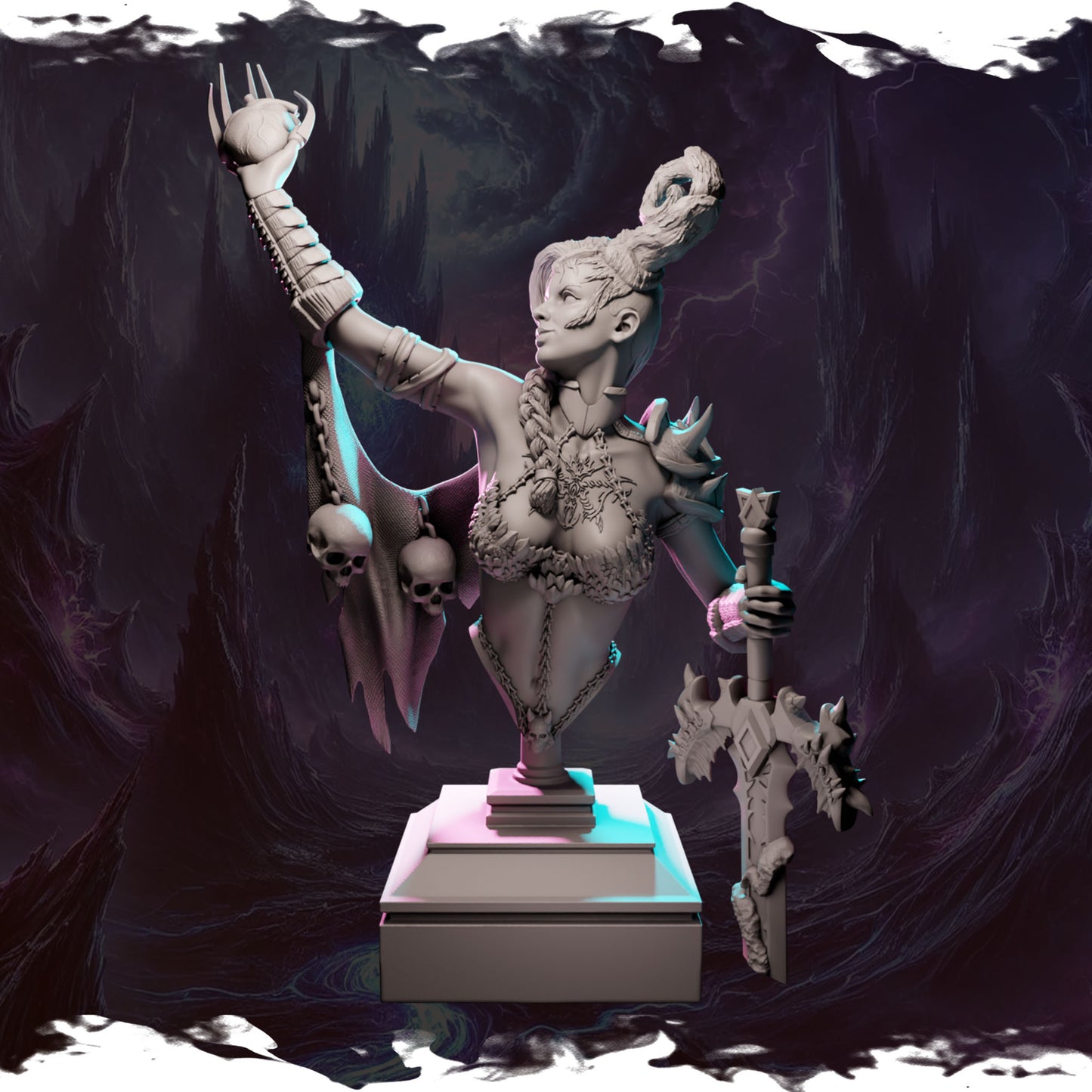 Nyxara — Ladies of Chaos (Black Bird Miniatures)