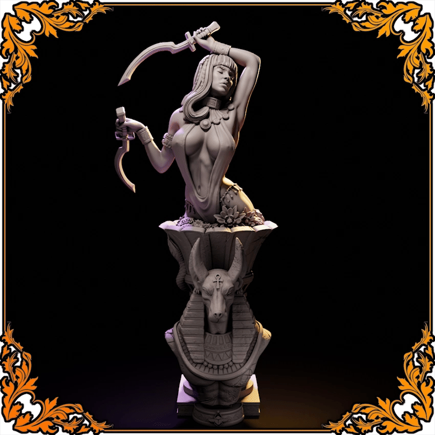 Nubia — Ladies of the Arcane (Black Bird Miniatures)