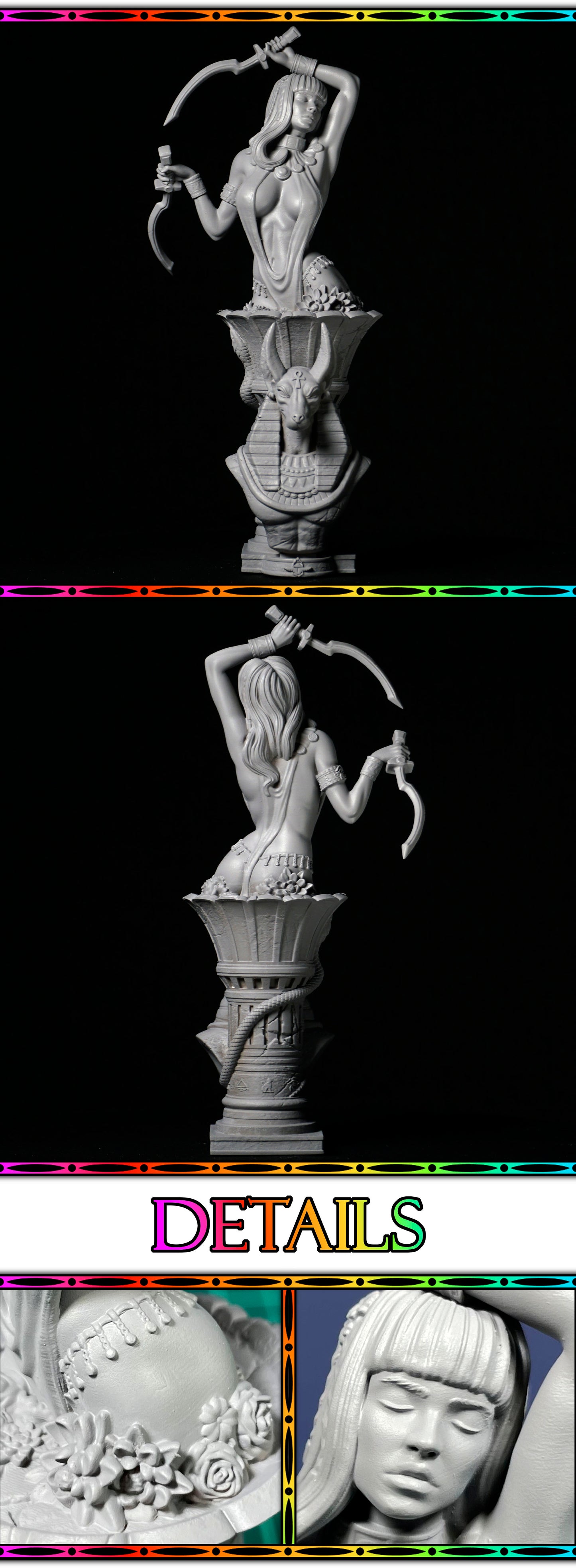 Nubia — Ladies of the Arcane (Black Bird Miniatures)