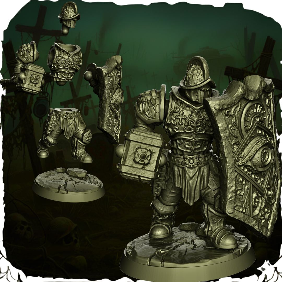 Papal State Heavy Infantry – Trench Crusade – figurka 32mm