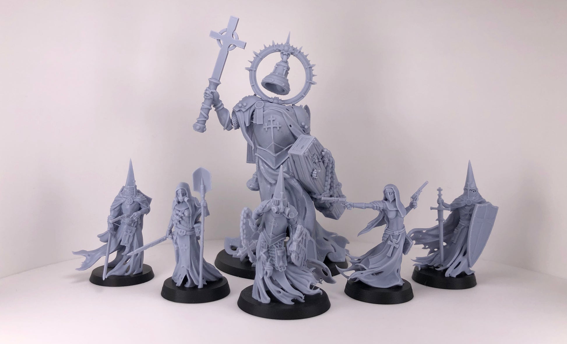 Wraith Pilgrims grimdarkowe figurki Trench Crusade zestaw