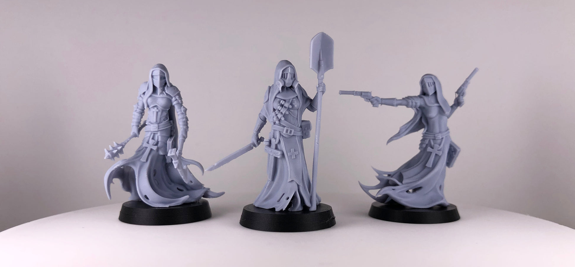 Wraith Pilgrims grimdarkowe figurki Trench Crusade zestaw