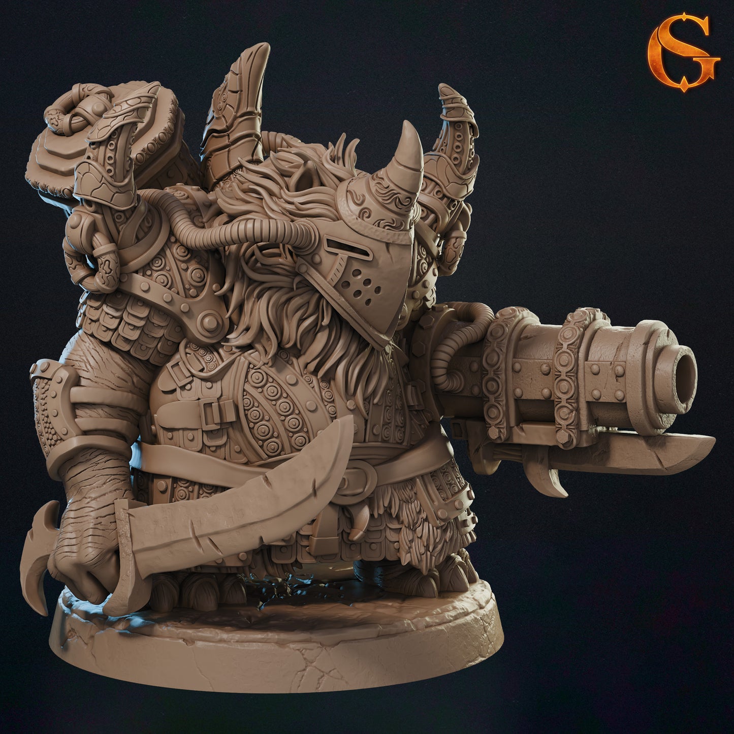 Ravaging Rhino (Biest 60mm) - SolGood Creations