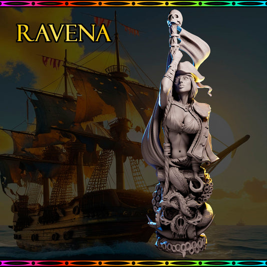 Ravena — Ladies of the Arcane (Black Bird Miniatures)