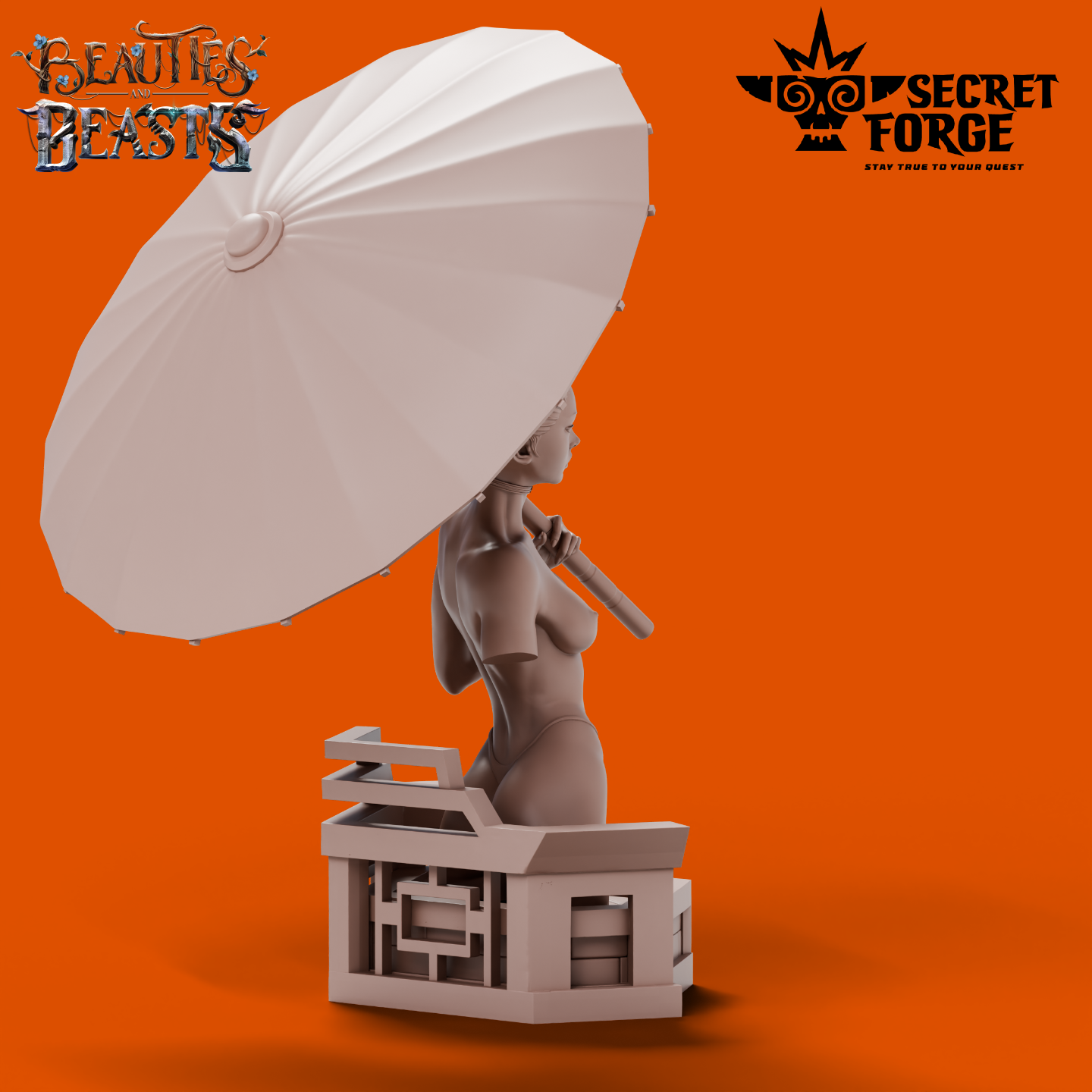 Figurka Luna – Secret Forge | popiersie fantasy | miniatura kolekcjonerska 1:12