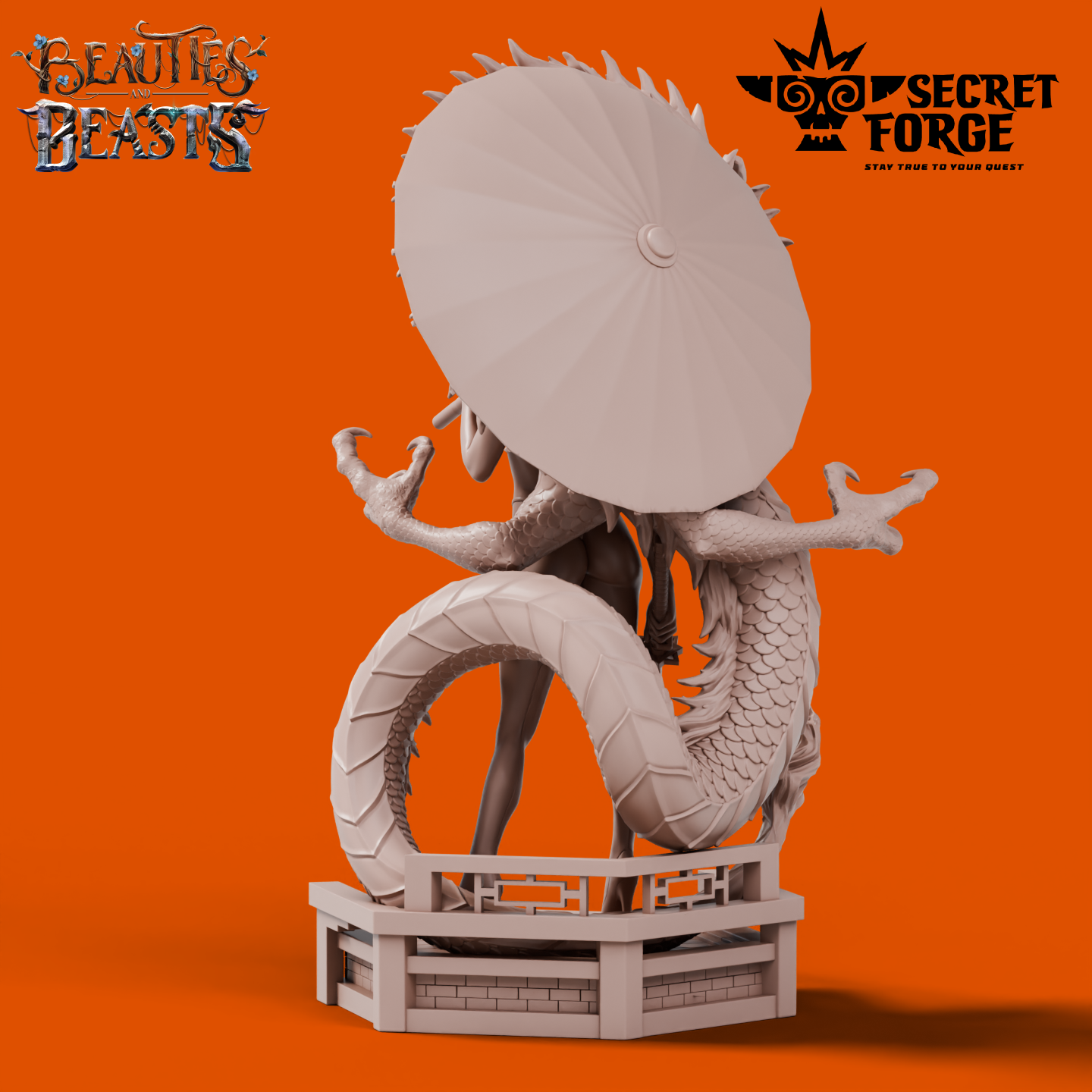 Figurka Luna – Opiekunka smoków – Secret Forge | miniatura kolekcjonerska 75mm / 112mm