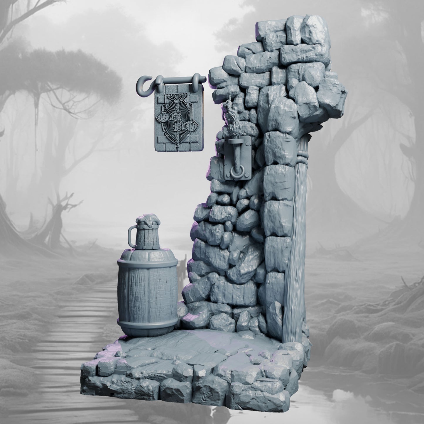 Ladies of the Dark Age – Dioramas Collection | Black Bird Miniatures