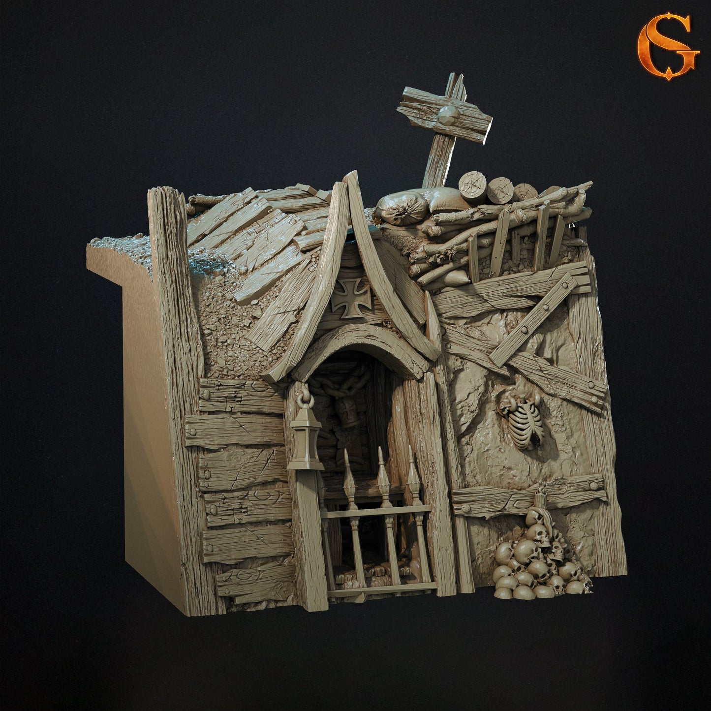Modularne Okopy 3D do Trench Crusade – Sol Good Creations | Tereny do bitewniaków
