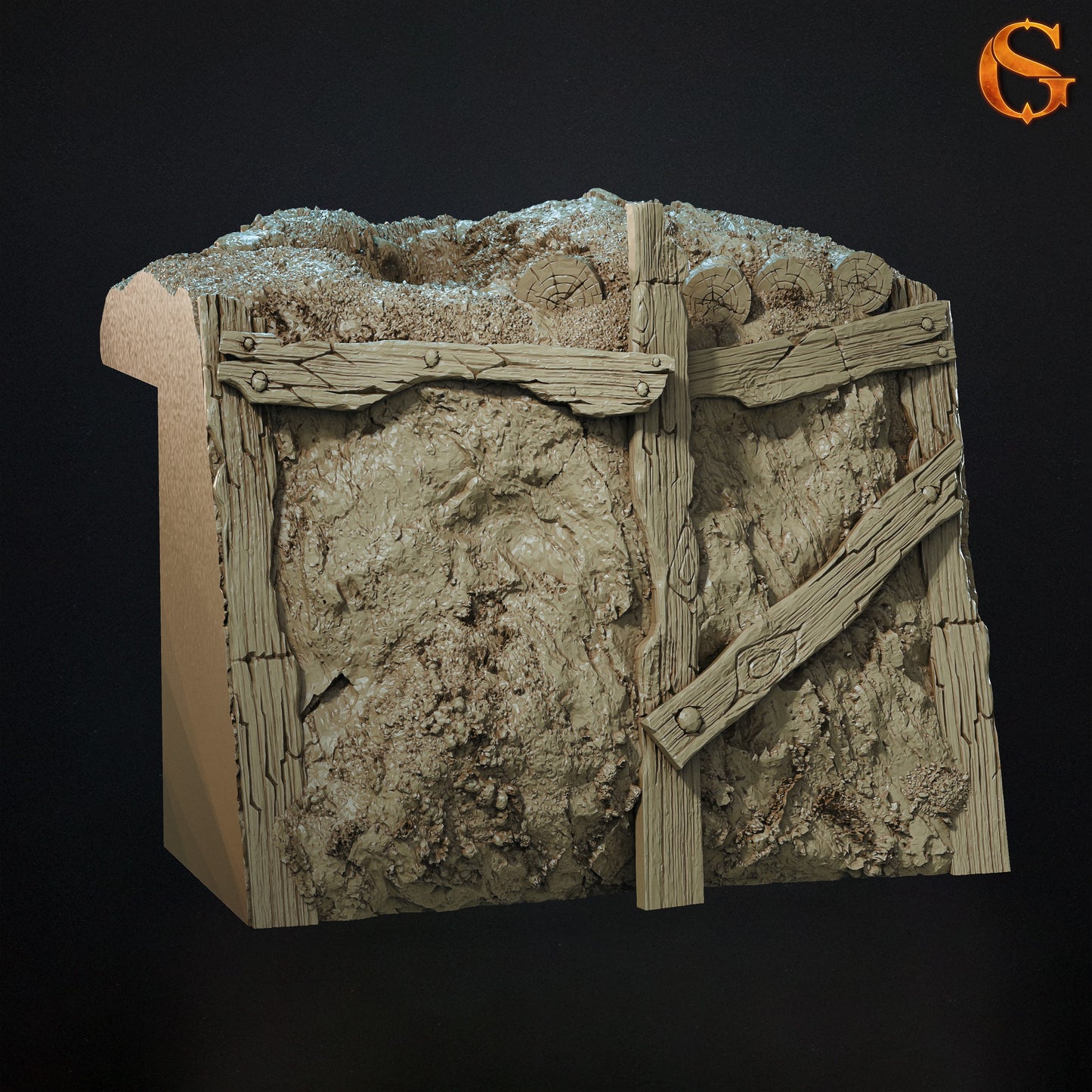 Modularne Okopy 3D do Trench Crusade – Sol Good Creations | Tereny do bitewniaków