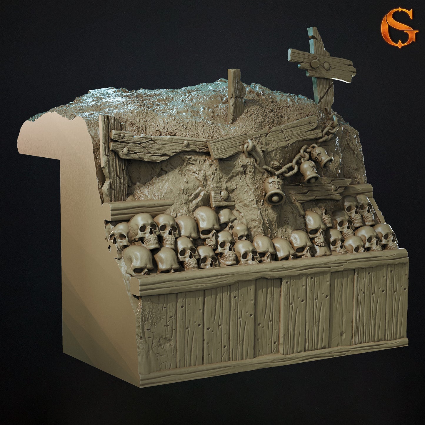 Modularne Okopy 3D do Trench Crusade – Sol Good Creations | Tereny do bitewniaków