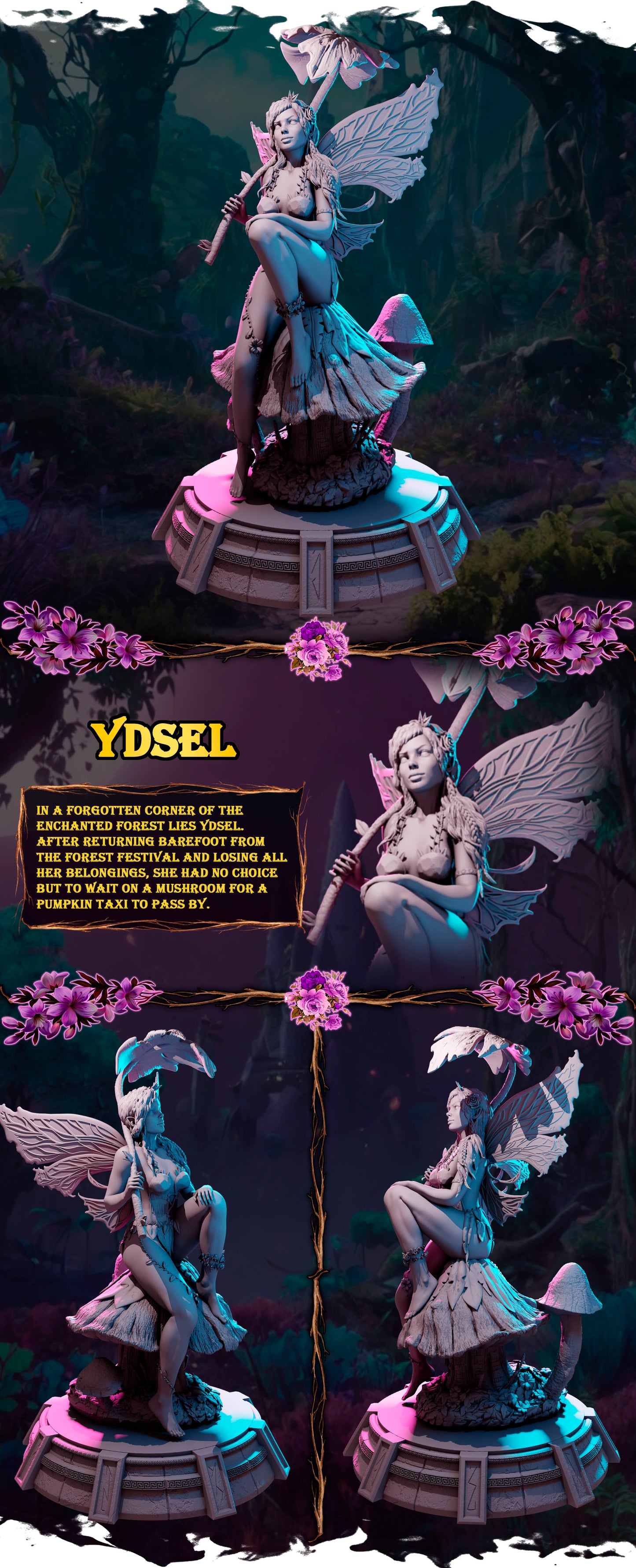 Ydsel — Ladies of Fairy Tales (Black Bird Miniatures)