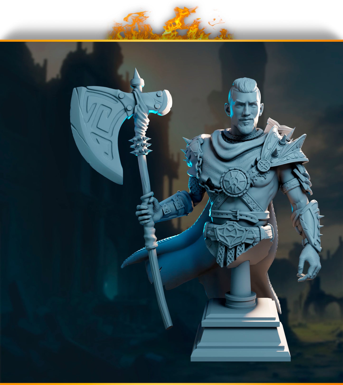 Baelor – Guardians of Destiny | Black Bird Miniatures | skala 32 mm i 75 mm | figurka kolekcjonerska