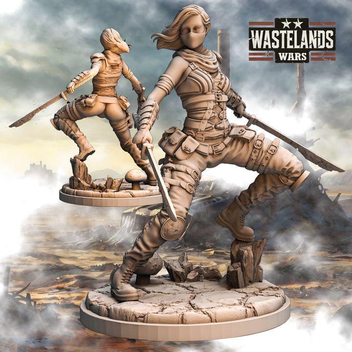 Figurka Nyx od Haito – widok z przodu, skala 180 mm