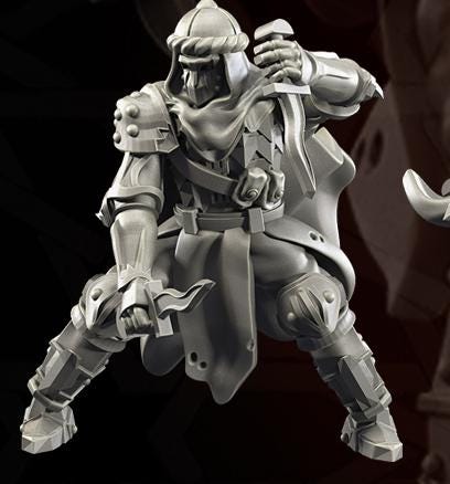 Iron Trenchers – Sultanate Assassins do Trench Crusade 28–32mm