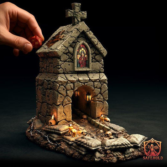 Sanctum Bunker – Dice Tower do gier bitewnych Trench Crusade 28-32mm | SafeHold