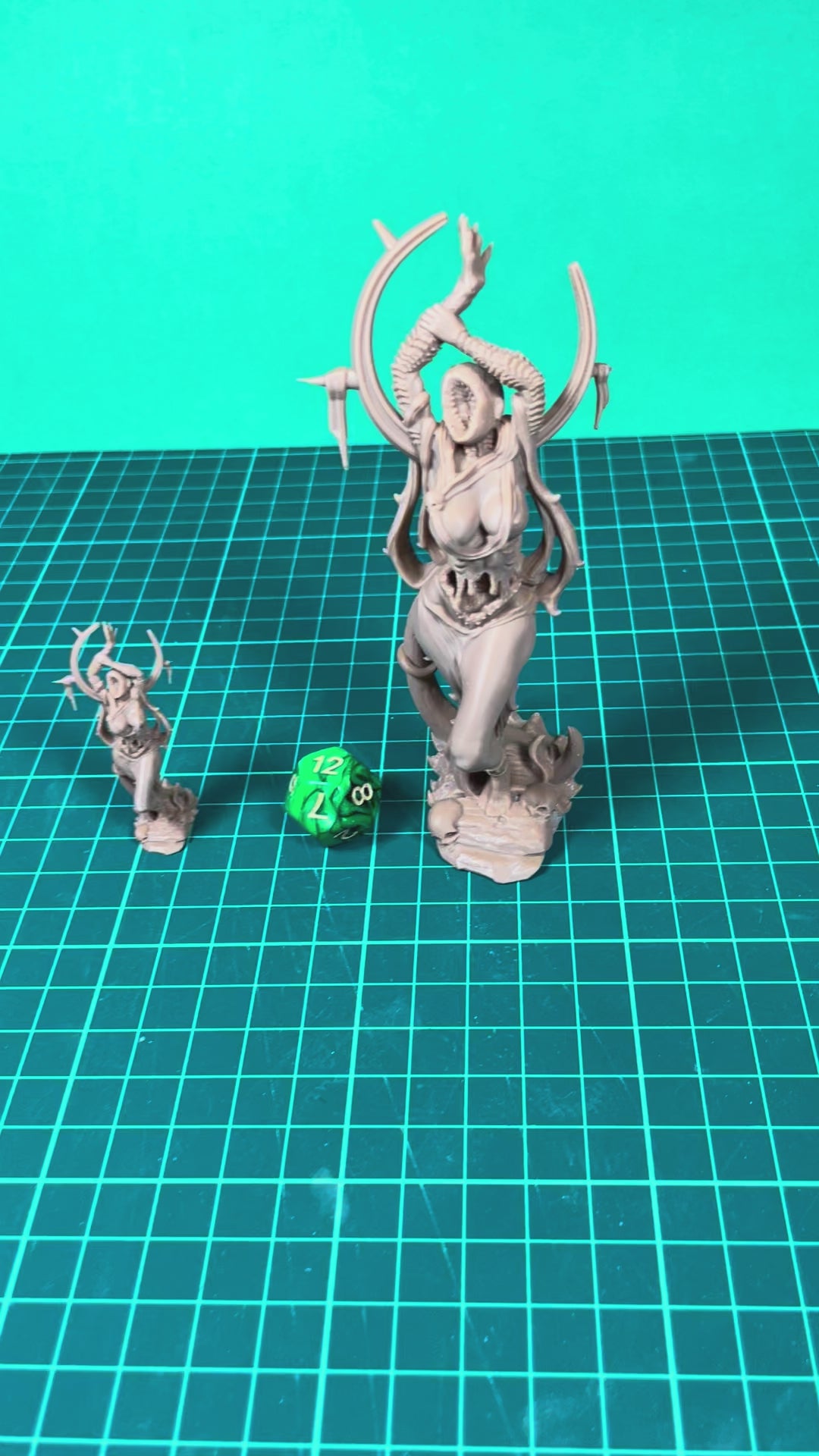 Velphista – painted dark fantasy miniature 75mm scale by Black Bird Miniatures